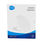 Assento Sanitário Quadra|Debba Termofixo Fechamento Suave Branco Sensea